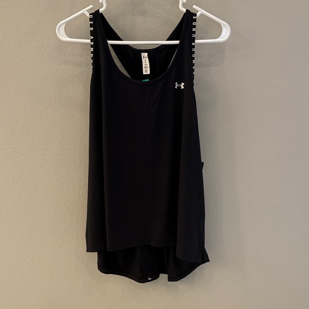Under Armour Black Racerback Performance Tank